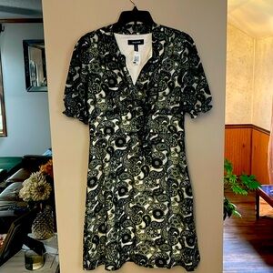 Modcloth Dress Sz L paisley pattern